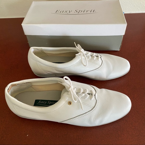 Easy Spirit Shoes Vintage Easy Spirit Sneakers White Leather Motion